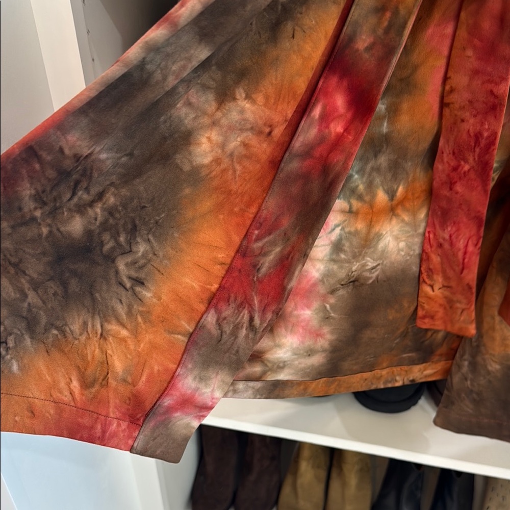 Mason Grey Robe - Red & Brown - Picture 4 of 5